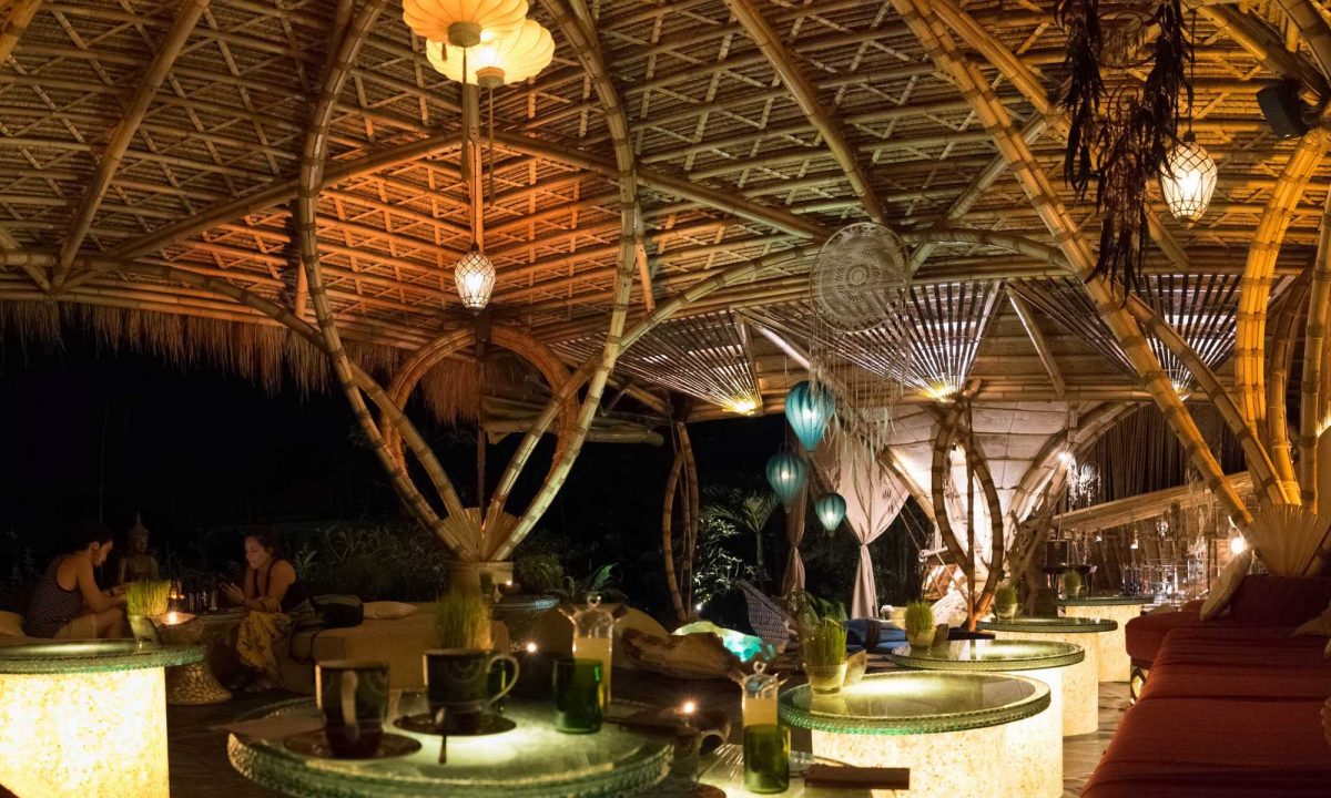 new bamboo architecture in Bali